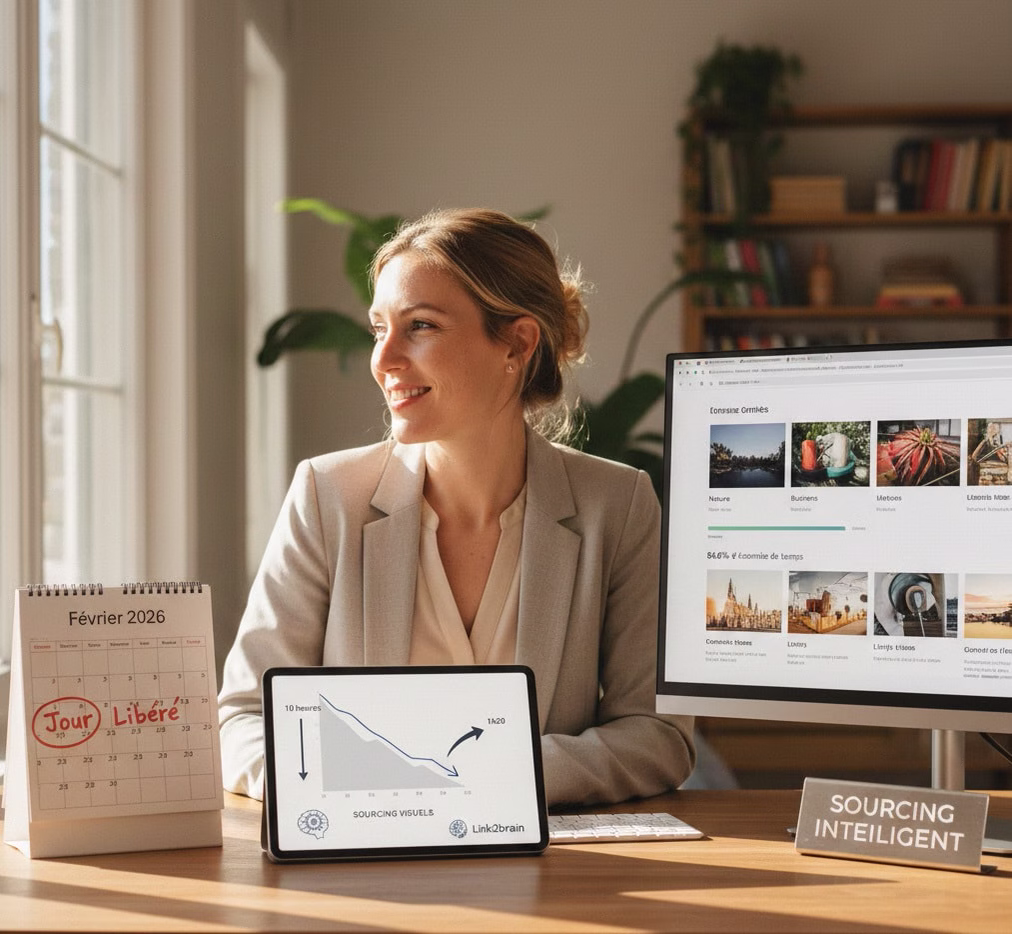 Intelligent visual sourcing and content management